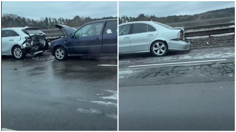 Vilniuje – eismo nelaimė: nukentėjo ir policijos pareigūnai
