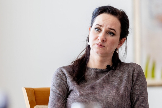 Lietuvos premjerė sako esanti nustebinta eurokomisaro minčių apie pokalbius su Rusija