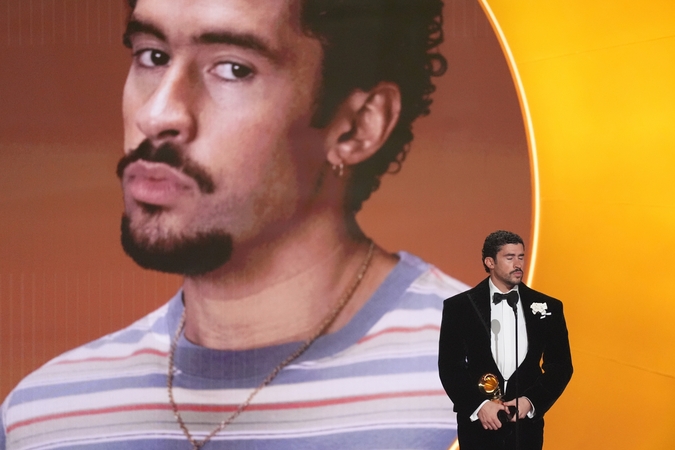 „Bad Bunny“ įėjo į istoriją, pelnęs „Grammy“ apdovanojimą už metų albumą