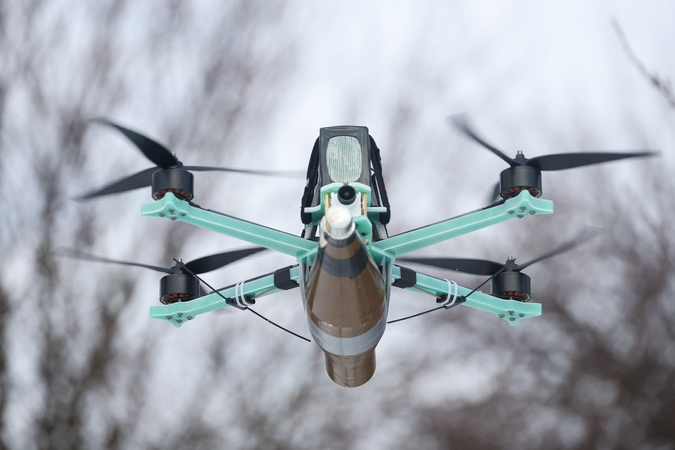 Estijos žvalgyba: Rusija kuria masinę dronų armiją
