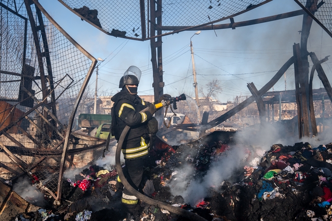 Analitikai: Ukrainoje civilių gyventojų aukų skaičius pernai buvo didžiausias per trejus metus
