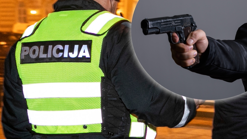 Neramumai Klaipėdoje: vyras naktį grasino kaimynui ginklu