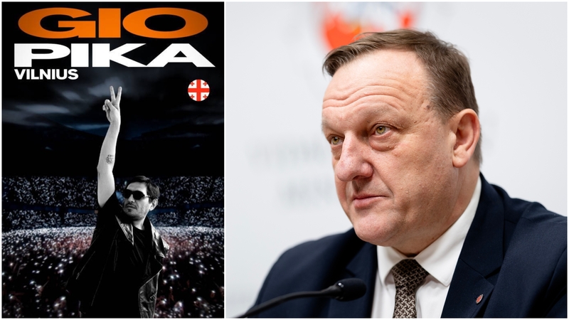 Vidaus reikalų ministras uždraudė reperiui Gio Pika atvykti į Lietuvą