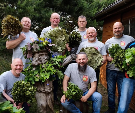 Svečiai: pirčių festivalyje dalyvaus pirtininkai iš Gargždų.