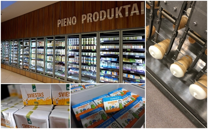 Paklausa: pirkėjas gali rinktis iš beveik visų šalies pieninių produkcijos, tačiau „Rivonos“ pieno produktų gamybos padalinio produkcija vertinama palankiausiai.