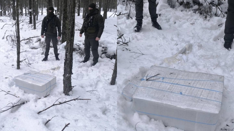 Varėnos rajone perimtas iš Baltarusijos balionu atskraidintas krovinys