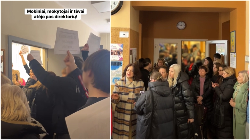 Pedagogai kyla į akciją dėl atleistos etikos mokytojos