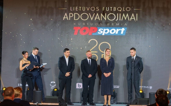 Kaune įvertinti ir apdovanoti 2025-ųjų Lietuvos futbolo geriausieji