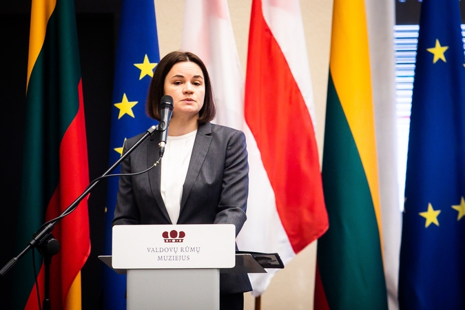 Ministras: Cichanouskaja nebuvo išvaryta iš Vilniaus