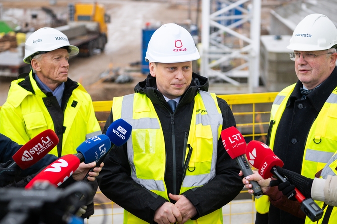 Vilniaus meras: stadionas įgauna savo pavidalą