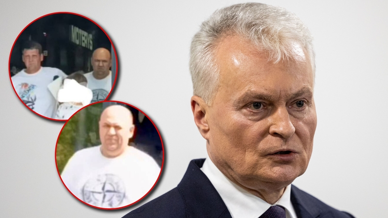 Prezidentas perspėjo dėl kriminalinio šešėlio