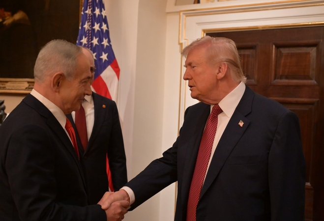 Benjaminas Netanyahu: Donaldas Trumpas kuria sąlygas, kurios galėtų lemti gerą susitarimą su Iranu