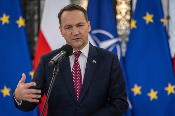 Lenkija: karas Ukrainoje lems, kas taps naujosios pasaulinės tvarkos ramsčiu