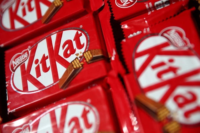 Europoje pavogta dvylika tonų „KitKat“ šokoladinių batonėlių