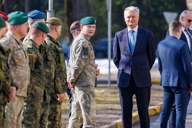 Prezidentas: dėl „Eastern Sentry“ ir „Baltic Sentry“ misijų regione matome mažiau priešiškų veiksmų