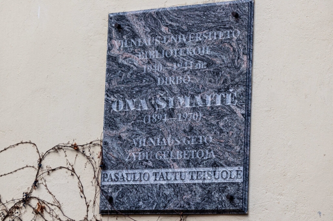 Vilniaus universitete bus skaitomos žydų gelbėtojų pavardės