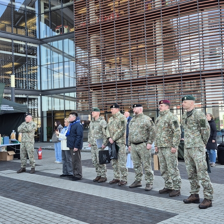 Prie „Švyturio“ arenos – įstojimo į NATO minėjimas