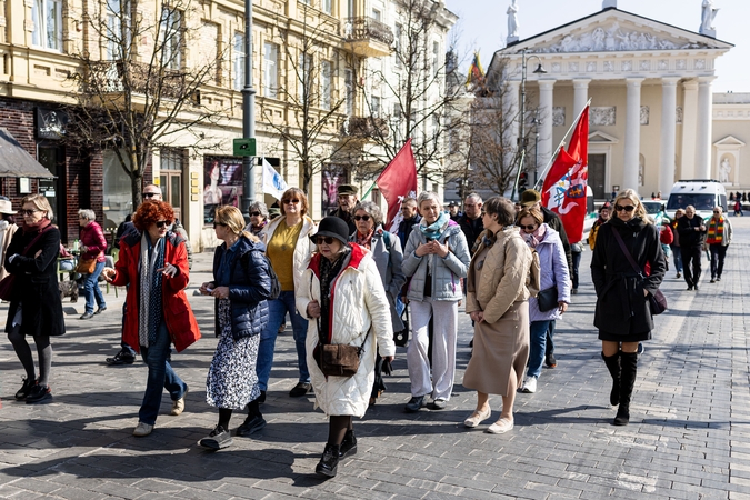 Tyrimas: pernai dvigubai išaugo protestuose, palaikymo akcijose dalyvavusių lietuvių dalis 