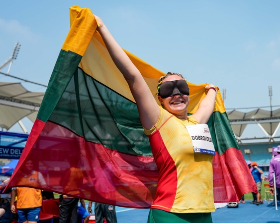Paralimpietė Dobrovolskaja: turime užtikrinti galimybę sportuoti kiekvienam