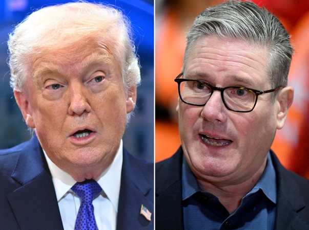 Donaldas Trumpas: Keiras Starmeris padarė didelę klaidą nepalaikydamas JAV smūgių Irane