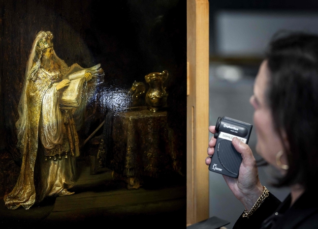 Amsterdamo „Rijksmuseum“ skelbia atradęs naują Rembrandto paveikslą