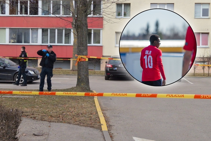 Neįtikėtina drąsa: praeivis padėjo sulaikyti futbolininką užpuolusį įtariamąjį