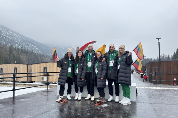 Lietuvos delegacija įsikūrė paralimpiniame kaimelyje