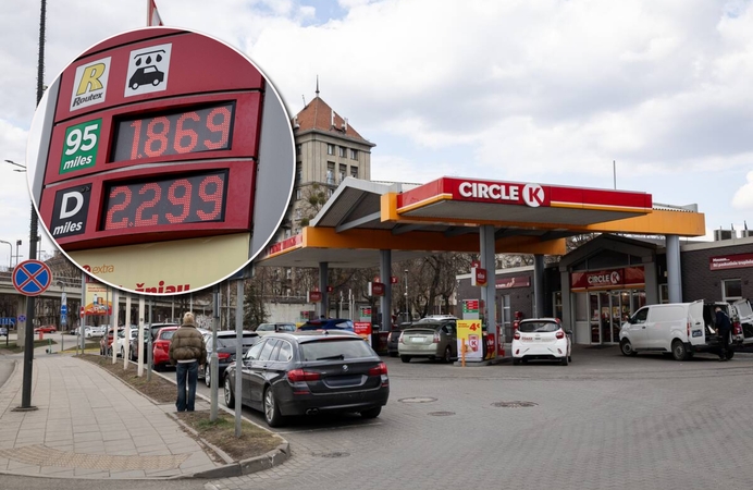 Kur tas atpigimas? Degalų kainos pramušė naujas lubas