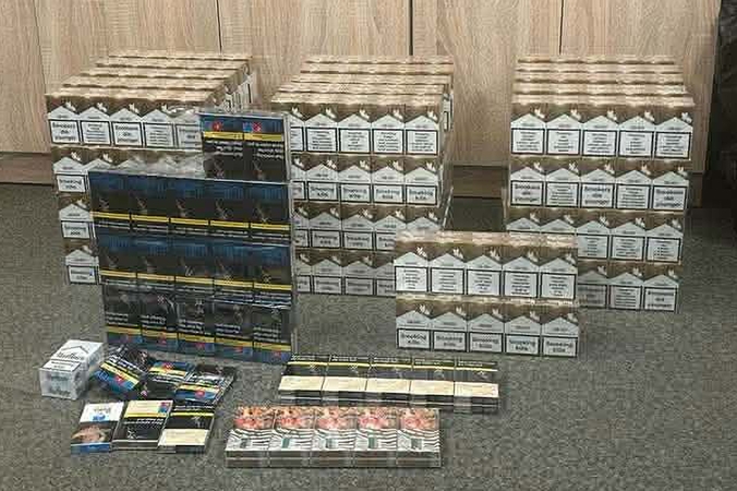 Kratos metu vyro namuose – įspūdingas radinys: tūkstančiai nelegalių cigarečių