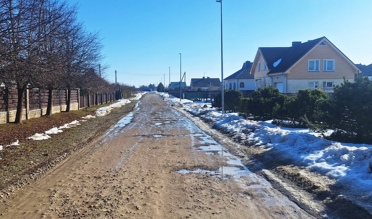 Žvyruotos Dvaro gatvės laukia dideli pokyčiai
