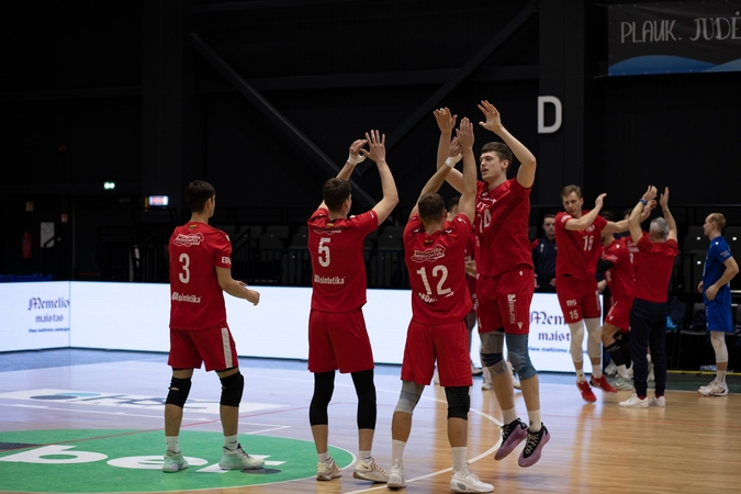 Alytaus ir Gargždų tinklininkai žengė į vyrų čempionato pusfinalį