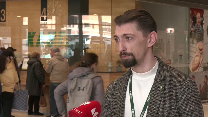  „Kautros“ transporto vadybininkas Aurimas Rimkevičius