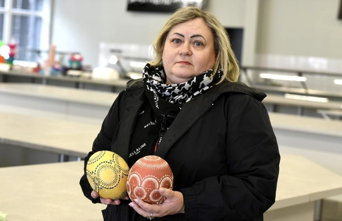 „Marginimas man yra tarsi meditacija. Pamačius galutinį rezultatą apima džiaugsmas – juk tai tavo sukurtas mažas meno kūrinys“, – sako L. Morkeliūnienė.