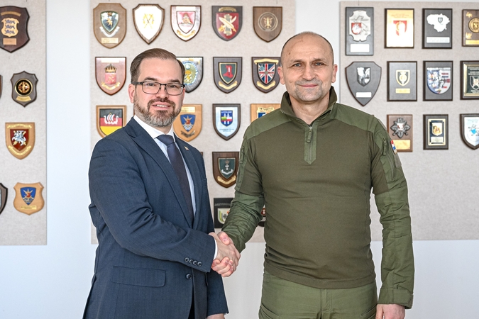 Su Kroatijos kolega susijęs Robertas Kaunas: abi šalys vienodai supranta Rusijos grėsmę