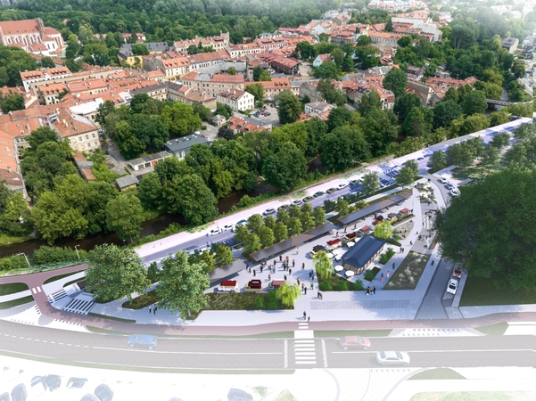 Vilnius gražėja: atsinaujins dar viena sostinės Senamiesčio erdvė