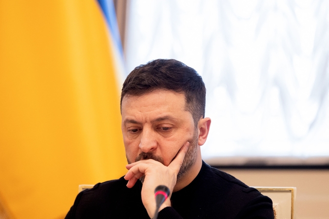 Zelenskis: rusai ruošiasi pavasario puolimui