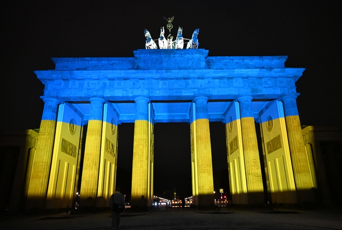 Vokietija skiria Ukrainai dar 200 milijonų eurų pagalbos