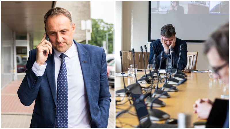 Nerijus Cesiulis (kairėje) ir Andrius Navickas