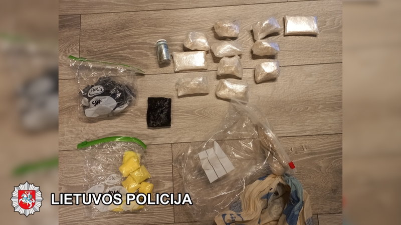 Teismui perduota prekyba psichotropinėmis medžiagomis įtariamo klaipėdiečio byla