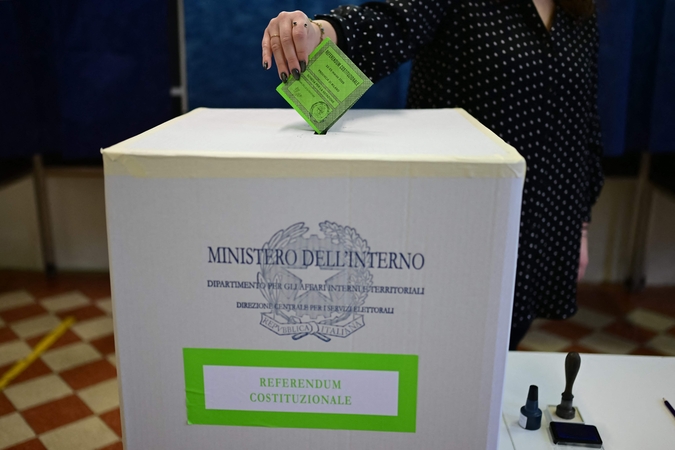 Italijoje – svarbus referendumas dėl teismų reformos