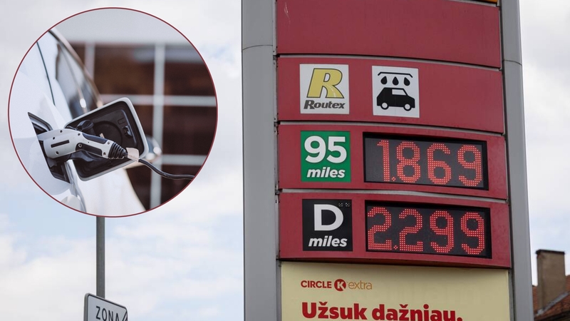 Ekonomistas pateikė būdus, kaip išsisukti nuo dyzelino kainų