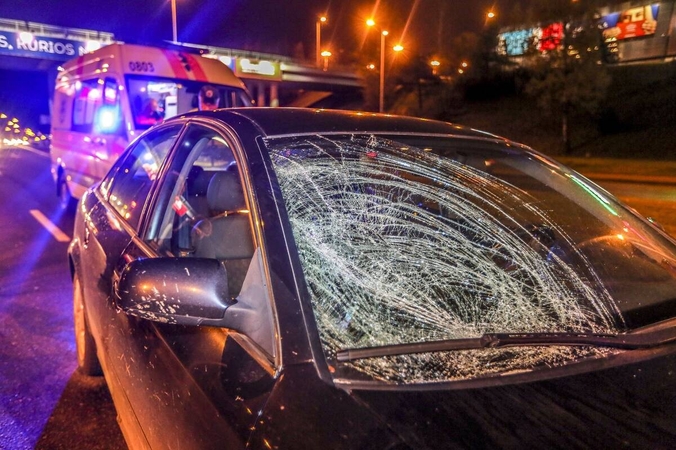 Vilniaus rajone žuvo partrenktas pėsčiasis: automobilį vairavo jauna policininkė 