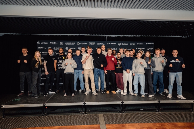 Įvyko tarptautinio bušido turnyro „MMA Bushido‘101“ spaudos konferencija