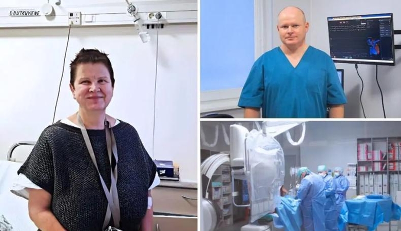Medikai iš keturių miestų suvienijo jėgas: moteriai suteiktas antras gyvenimas