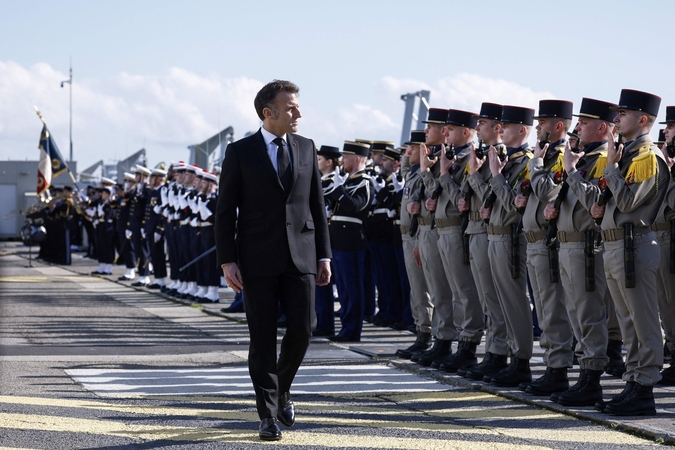 NATO sveikina Macrono branduolinę programą