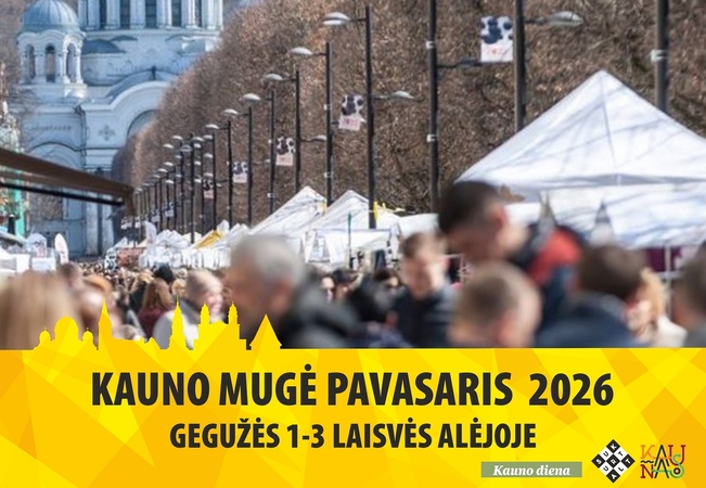 Kviečia „Kauno mugė Pavasaris 2026“
