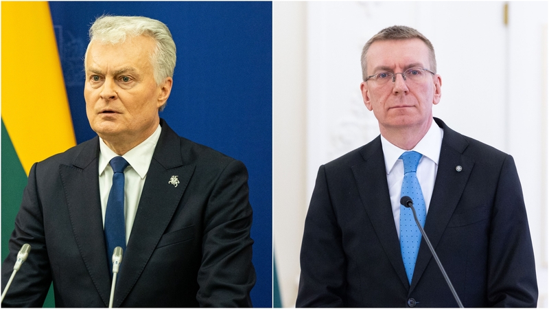 Gitanas Nausėda ir Edgaras Rinkevičius