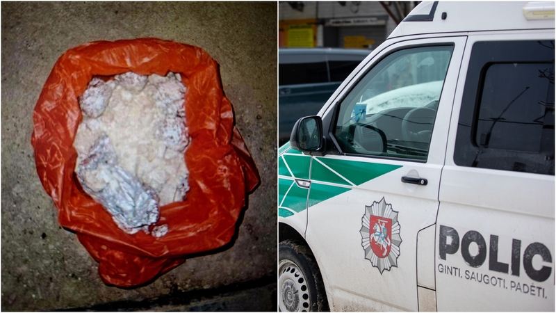 Kriminalinės policijos operacija: sulaikyti du su narkotikais siejami vyrai