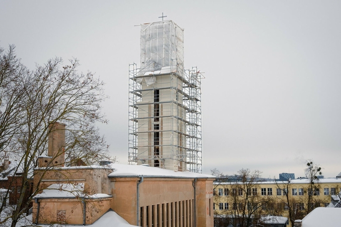 Pokyčiai: Kaunas finansuos Evangelikų reformatų bažnyčios bokšto atstatymą.