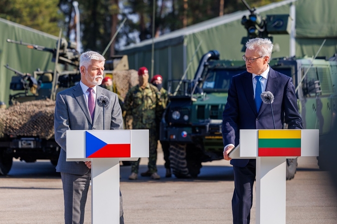 Rukloje susitiko Lietuvos ir Čekijos prezidentai